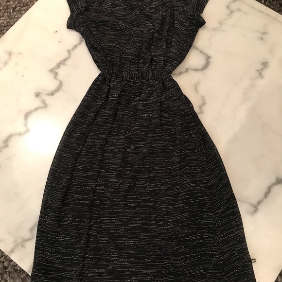 black and white knee length dress - Picture 8 of 8